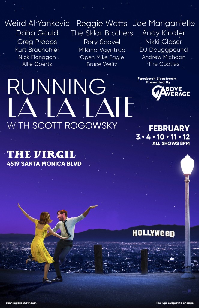 Running Late in LA Poster